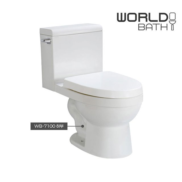 월드바스 WB-7100 양변기 세트